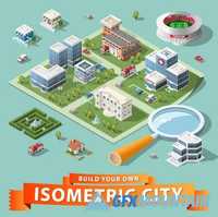 Isometric creative flat design9