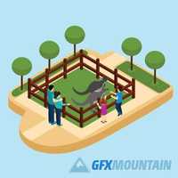 Isometric creative flat design9