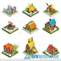 Isometric creative flat design9