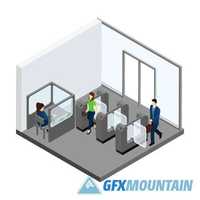 Isometric creative flat design9