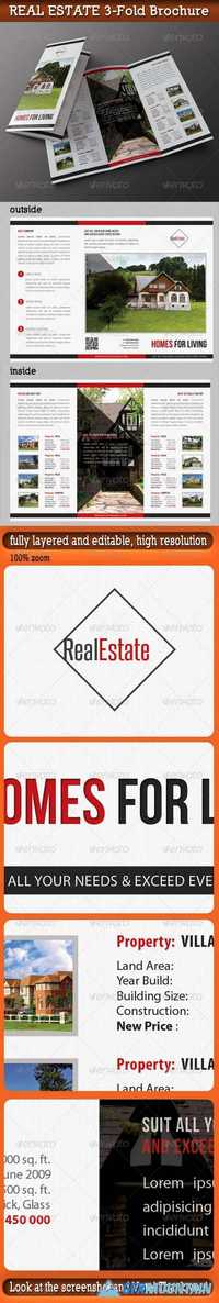 Real Estate 3-Fold Brochure 01 7354154
