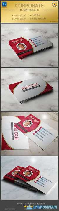 Corporate Business Card V3 5786799