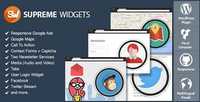 CodeCanyon - Supreme Widgets v0.1.5 - Social Marketing WordPress Plugin - 7255272