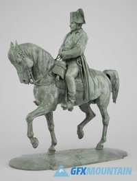 Equestrian statue of Napoleon in Laffrey By Emmanuel Fr?miet