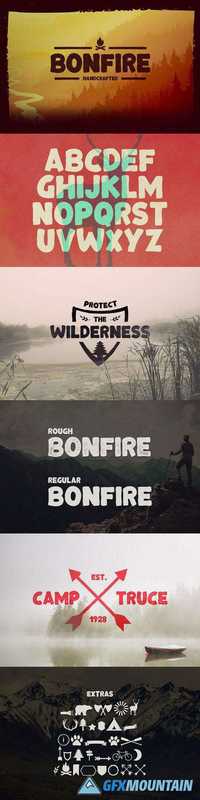 Bonfire Typeface