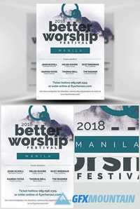 Better Worship Flyer Template
