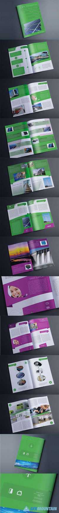 Indesign Multipurpose Green Catalog 550309