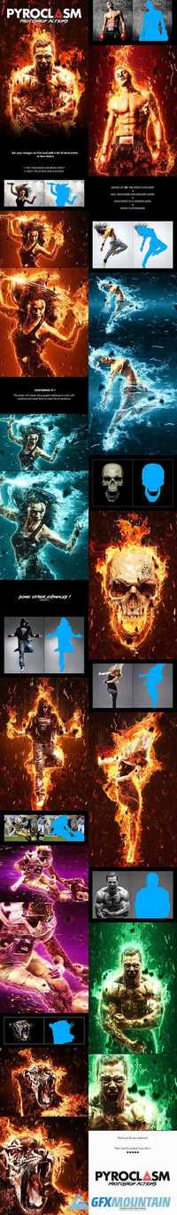 GraphicRiver - Pyroclasm Photoshop Actions 13866964