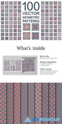 100 Vector Ornamental Patterns 563753