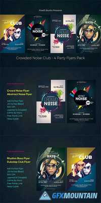 Crowded Noise Club - 4 Flyers 564290