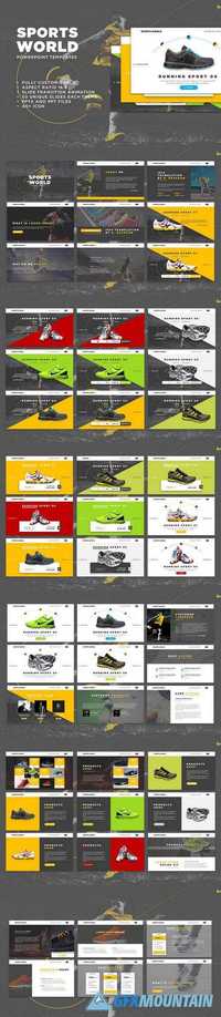 Sports World PowerPoint Templates 564253