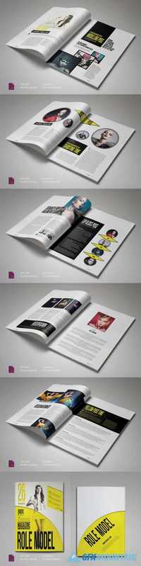 Indesign Magazine Template 558471