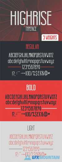 Highrise Typeface