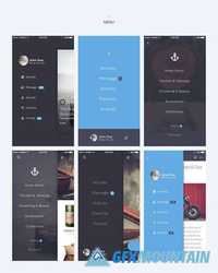 ThemeForest - Kauf iOS UI Kit - 67 Template for Sketch - 14666493