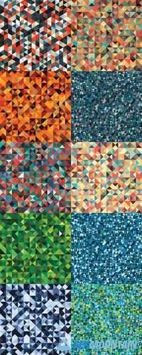Abstract Geometric Vector Pattern Background