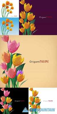 Origami Tulip Bouquet