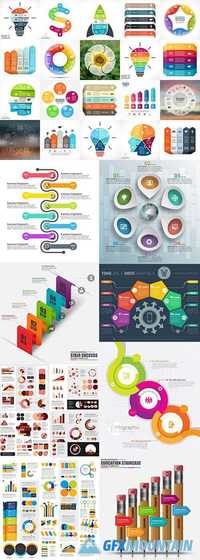 Abstract Business Infographic