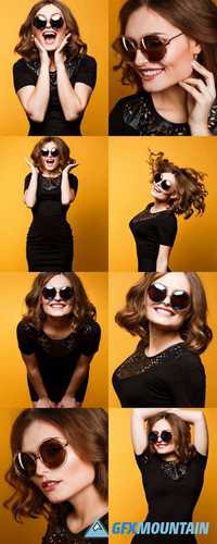 Amazing Woman Trendy, Mirrored Sunglasses