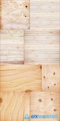 Wooden Wall Background or Texture