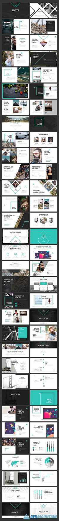 Roti PowerPoint Template 580144