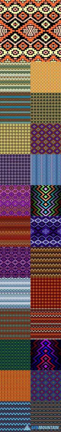 Seamless patterns collection background2