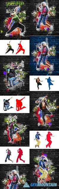 GraphicRiver - Graffiti Art Action 15109618