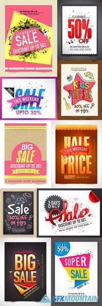 Sale Banners, Posters and Flyers 1