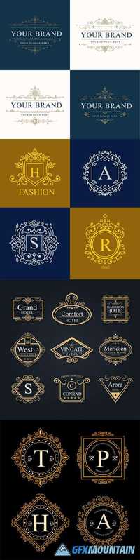 Set Luxury Logos 583152