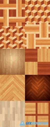 Parquet Seamless Floor Pattern