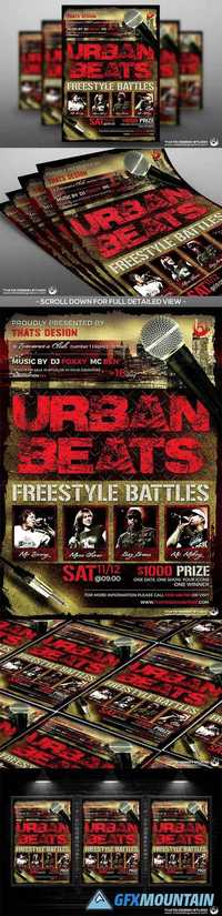 Freestyle Rap Battle Flyer V3 585865