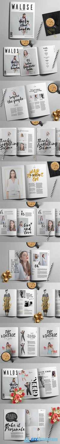 InDesign Magazine Template 575634