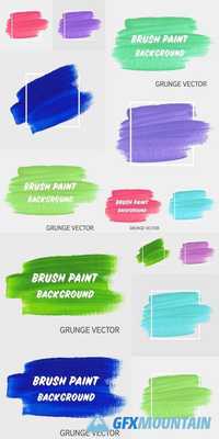 Original Grunge Art Brush Paint Texture Background Design
