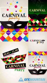 Vertical Carnival Party Background