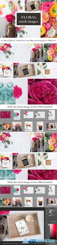 Floral Stock Images for Bloggers 581387