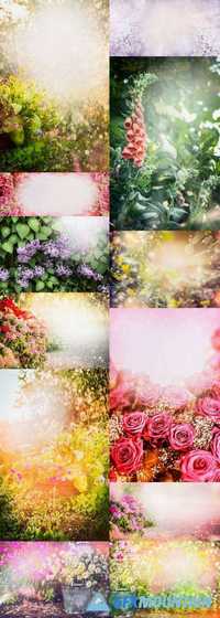Floral Outdoor Background