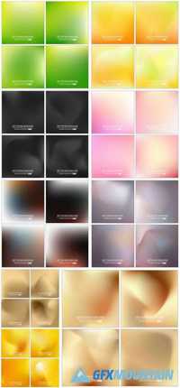 Abstract Creative Concept Vector Multicolored Blurred Background