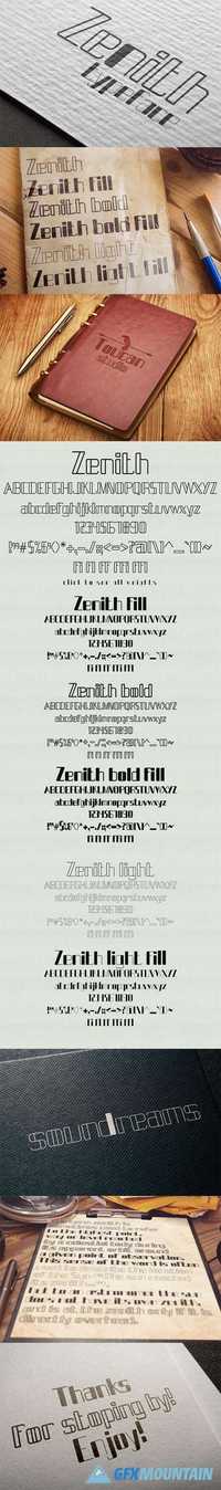 Zenith typeface