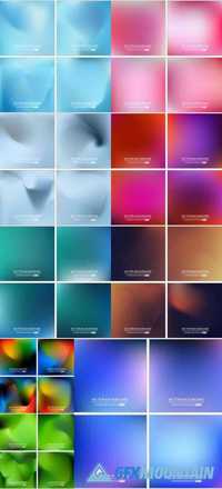 Abstract Creative Concept Vector Multicolored Blurred Background 2
