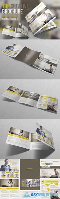 The Creative Brochure - Square 3fold 589500