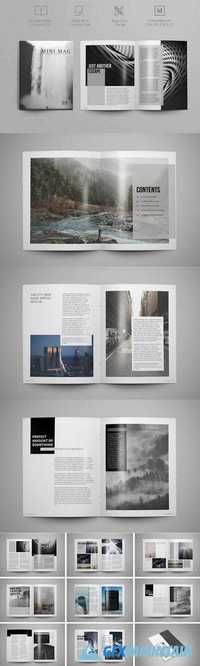 MINI MAG Magazine InDesign template 591118