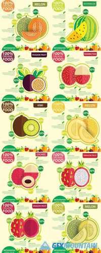 Fruits Infographic Template