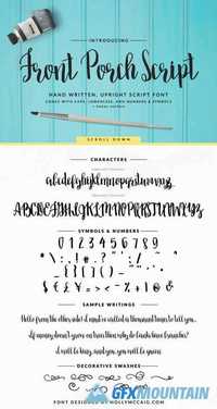 Holly Font Bundle Brush Scripts 618462