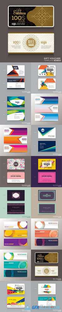 Business cards and banners