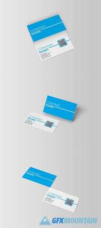 Business Card with a QR code 608840