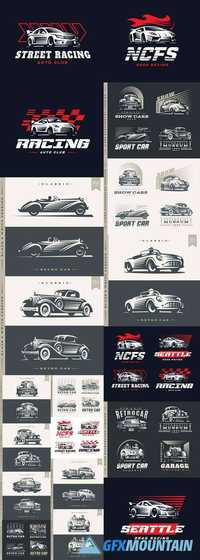 Cars Logo Illustrations