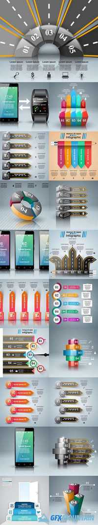 Infographic and diagram business design