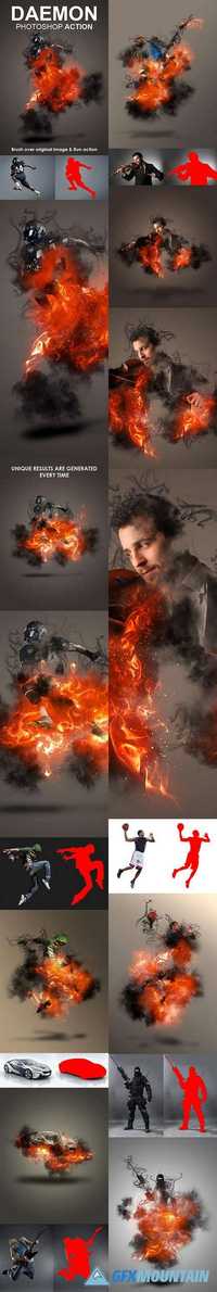 GraphicRiver - Daemon Photoshop Action