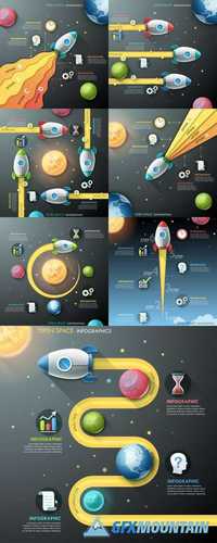 Space Infographic Template