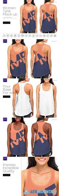 Women Tank Mock-up 624920