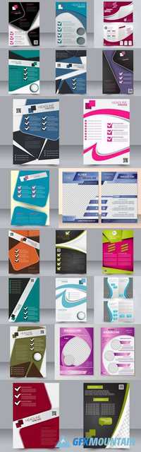 Abstract Flyer Design Background - Brochure Template